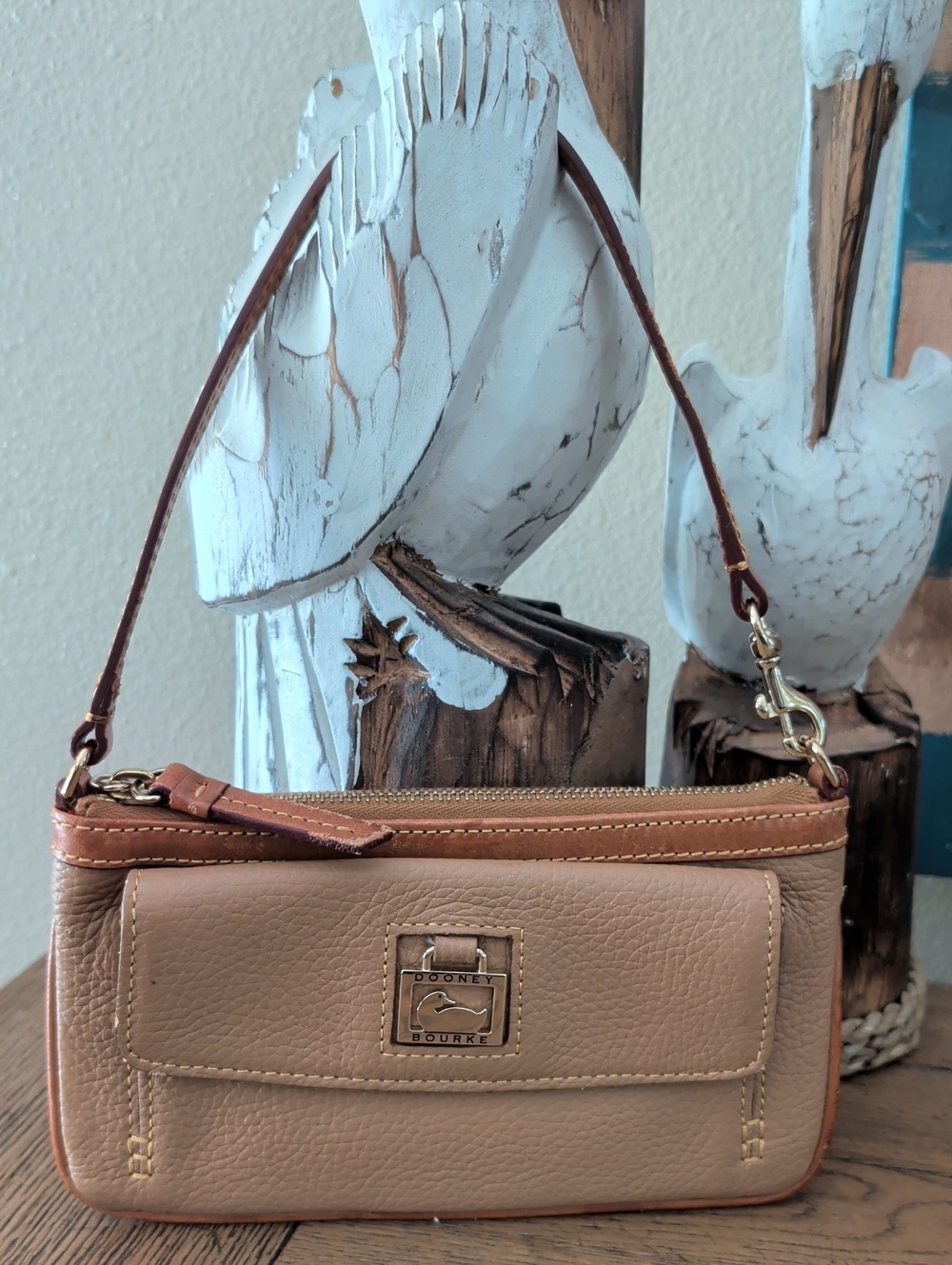 Dooney & Bourke Pebble Grain Wristlet